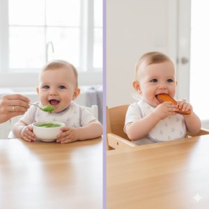 Purees vs. Baby-Led Weaning (BLW): Which Method is Right for You?